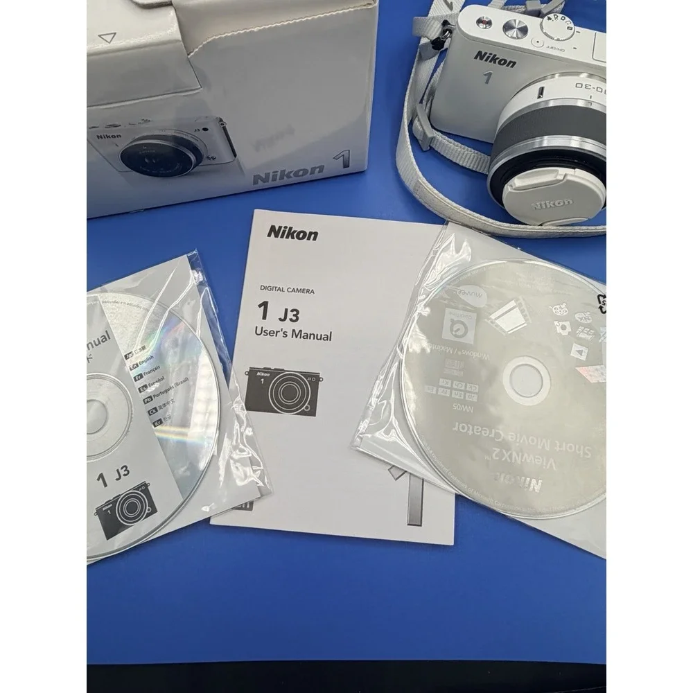 Nikon 1 J3 14.2MP Camera -14.2 MP Format White